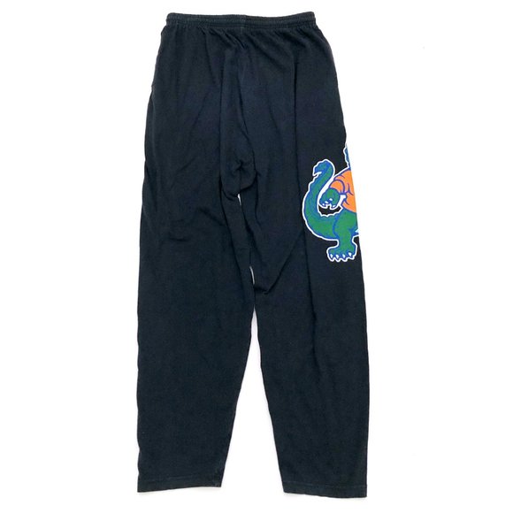 ZUBAZ Men's Black UF Gators Graphic Sweatpants Lg